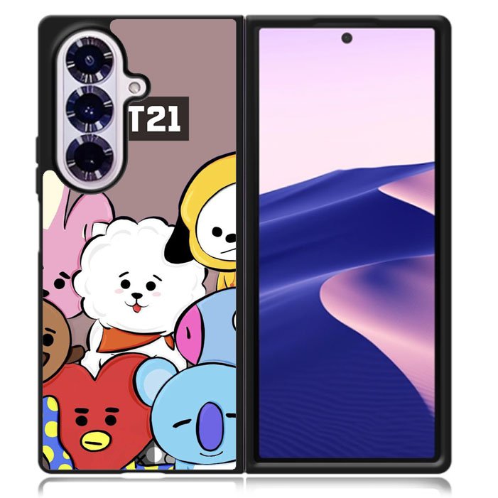 BTS BT21 Samsung Galaxy Z Fold 7 5G Case BC2913