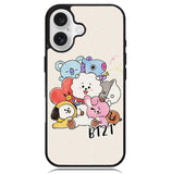 BTS BT21 Case iPhone 16 BC2914