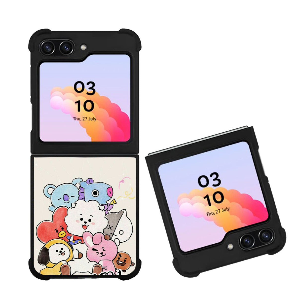 BTS BT21 Case Samsung Galaxy Z Flip 5 5G BC2914