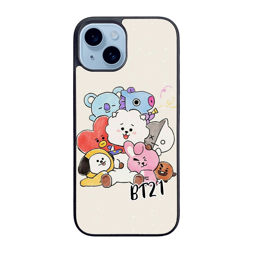BTS BT21 Case iPhone 15 Plus BC2914