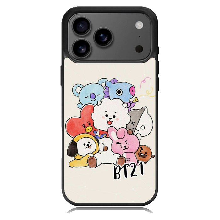 BTS BT21 iPhone 17 Pro Case BC2914