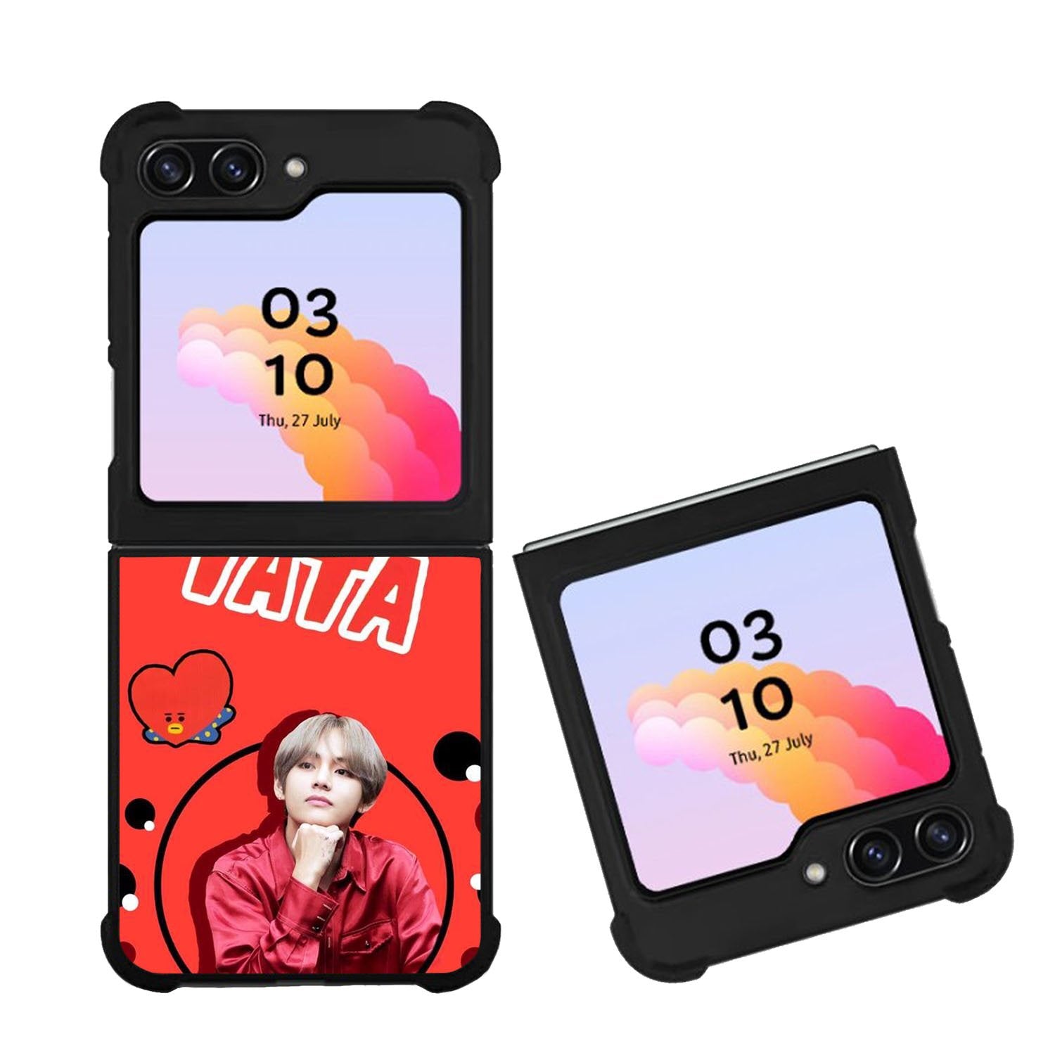 BTS BT21 Tata Case Samsung Galaxy Z Flip 5 5G BC2916