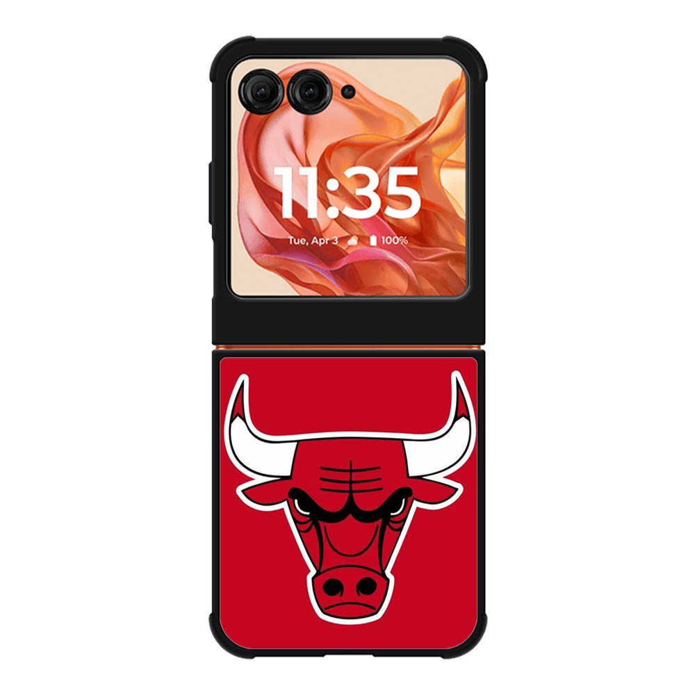 Chicago Bulls Red Logo Motorola Moto Razr 2025/2024 , Moto Razr 60/50 Case BC2923