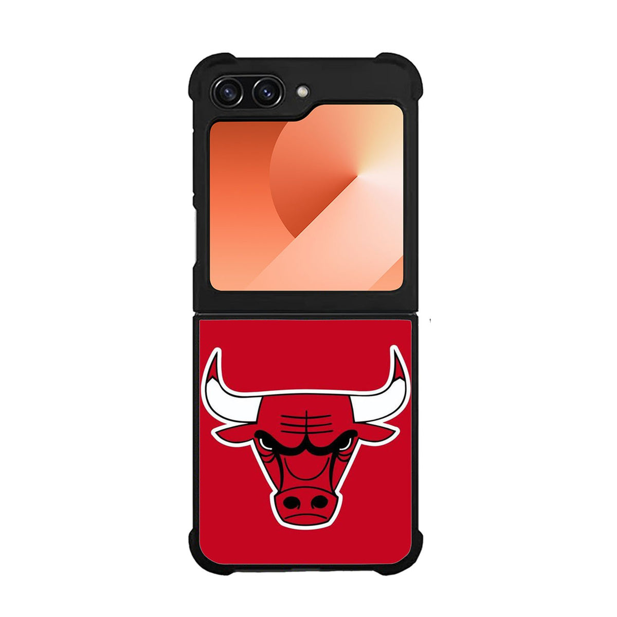 Chicago Bulls Red Logo Case Samsung Galaxy Z Flip 6 5G BC2923