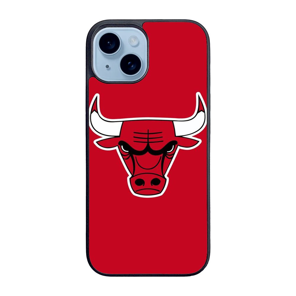 Chicago Bulls Red Logo Case iPhone 15 Plus BC2923