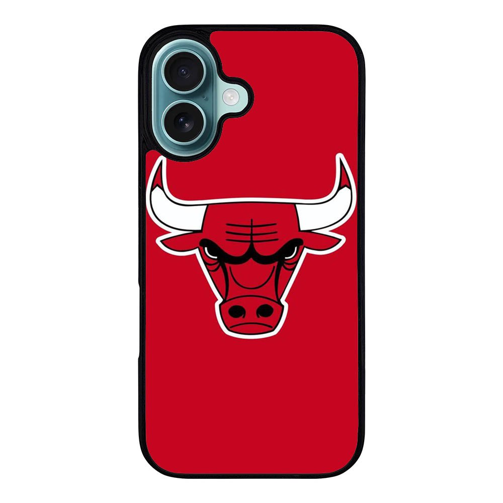 Chicago Bulls Red Logo Case iPhone 16 Plus BC2923