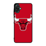 Chicago Bulls Red Logo Case Samsung Galaxy A07 BC2923