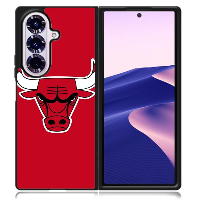 Chicago Bulls Red Logo Samsung Galaxy Z Fold 7 5G Case BC2923