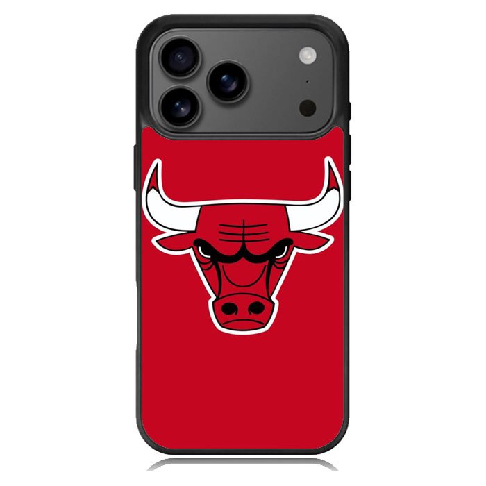 Chicago Bulls Red Logo iPhone 17 Pro Case BC2923