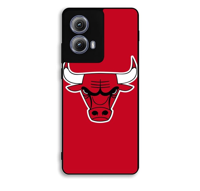 Chicago Bulls Red Logo Motorola Moto Edge 2024 Case BC2923