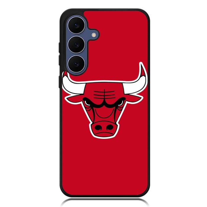 Chicago Bulls Red Logo Samsung Galaxy S25 FE Case BC2923