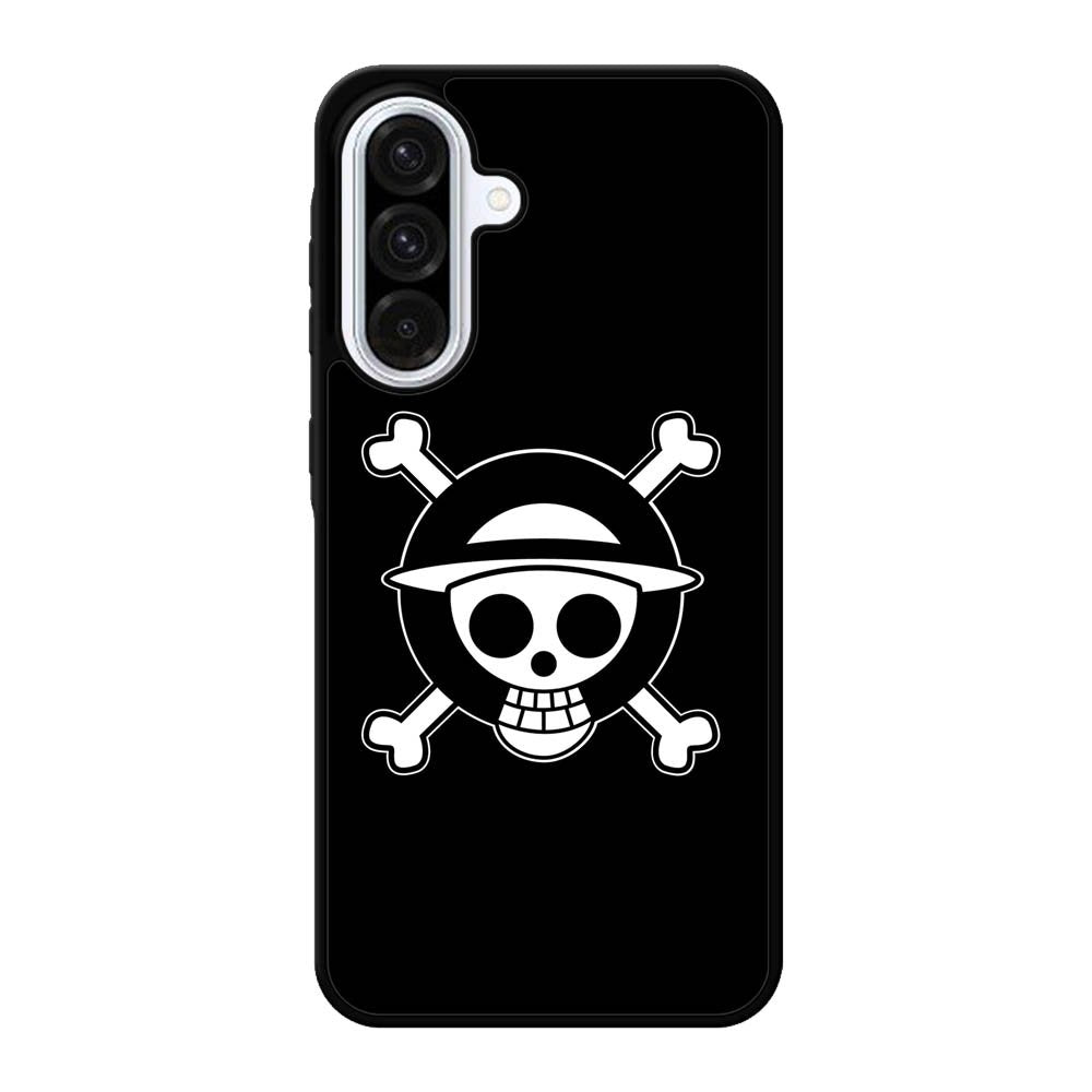 One Piece Logo Black Samsung Galaxy A56 Case FE5261