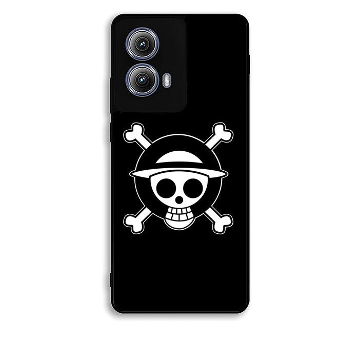 One Piece Logo Black Motorola Moto Edge 2024 Case FE0583