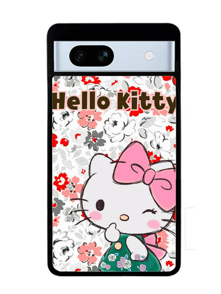 Hello Kitty Cute Flower Google Pixel 7A Case