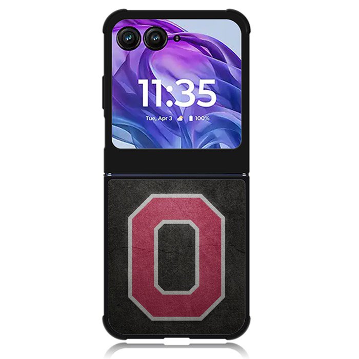 Ohio State Buckeyes Logo 2nd Motorola Moto Razr 2024 , Moto Razr 50 Case