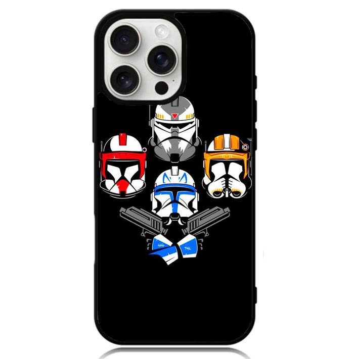 Clone Wars x Queen Case iPhone 16 Pro BC2924