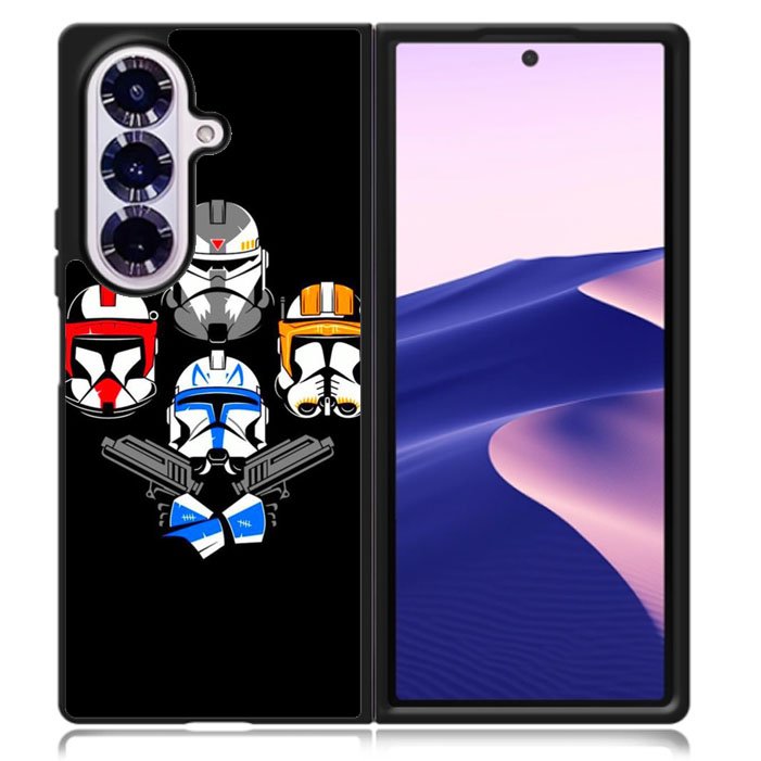 Clone Wars x Queen Samsung Galaxy Z Fold 7 5G Case BC2924