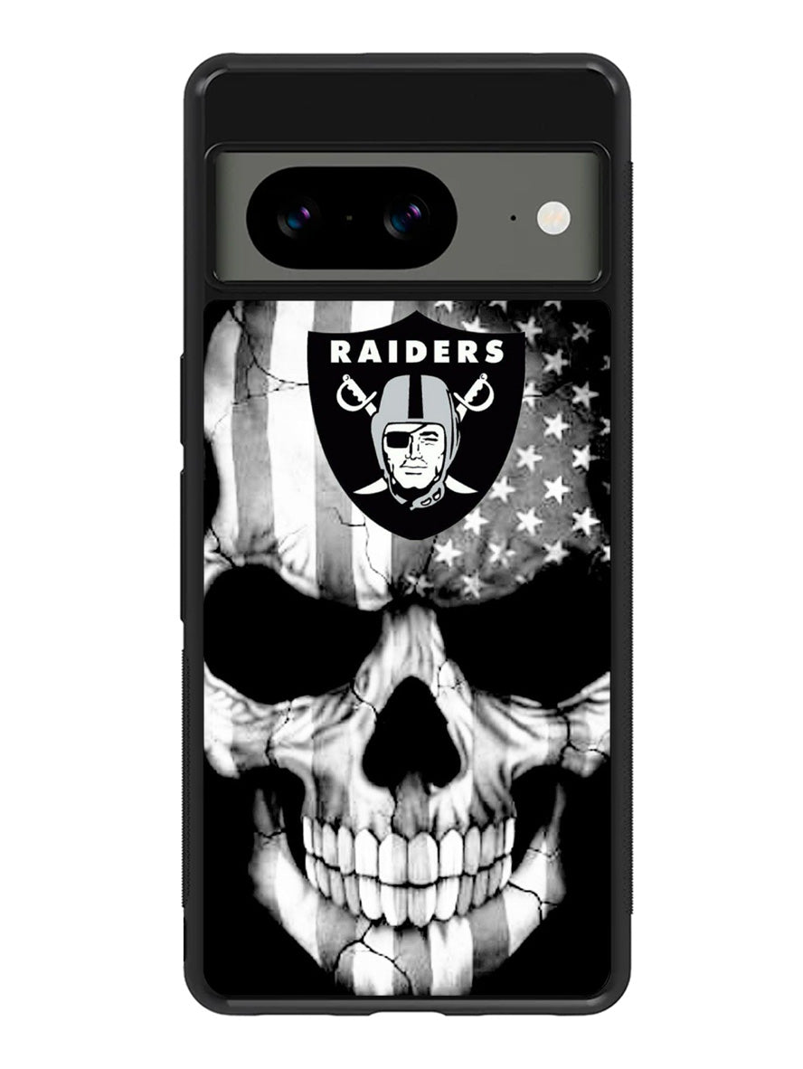 Skull Oakland Raiders Google Pixel 8a Case
