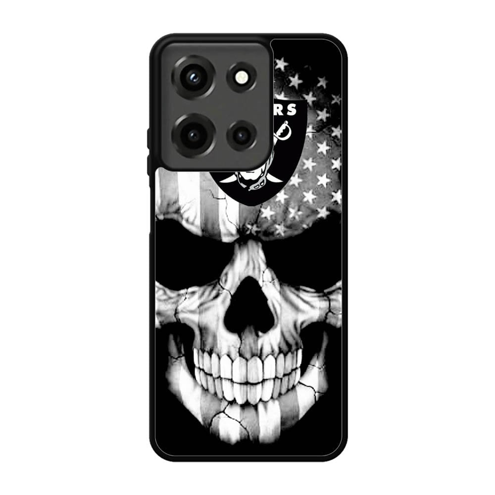 Skull Oakland Raiders Motorola Moto G 5G 2025 Case FE3913
