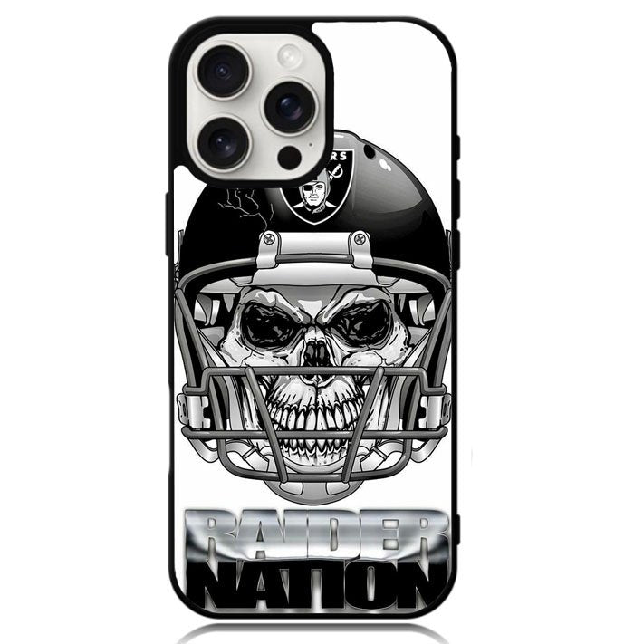 Oakland Raiders Nation Case iPhone 16 Pro BC2880