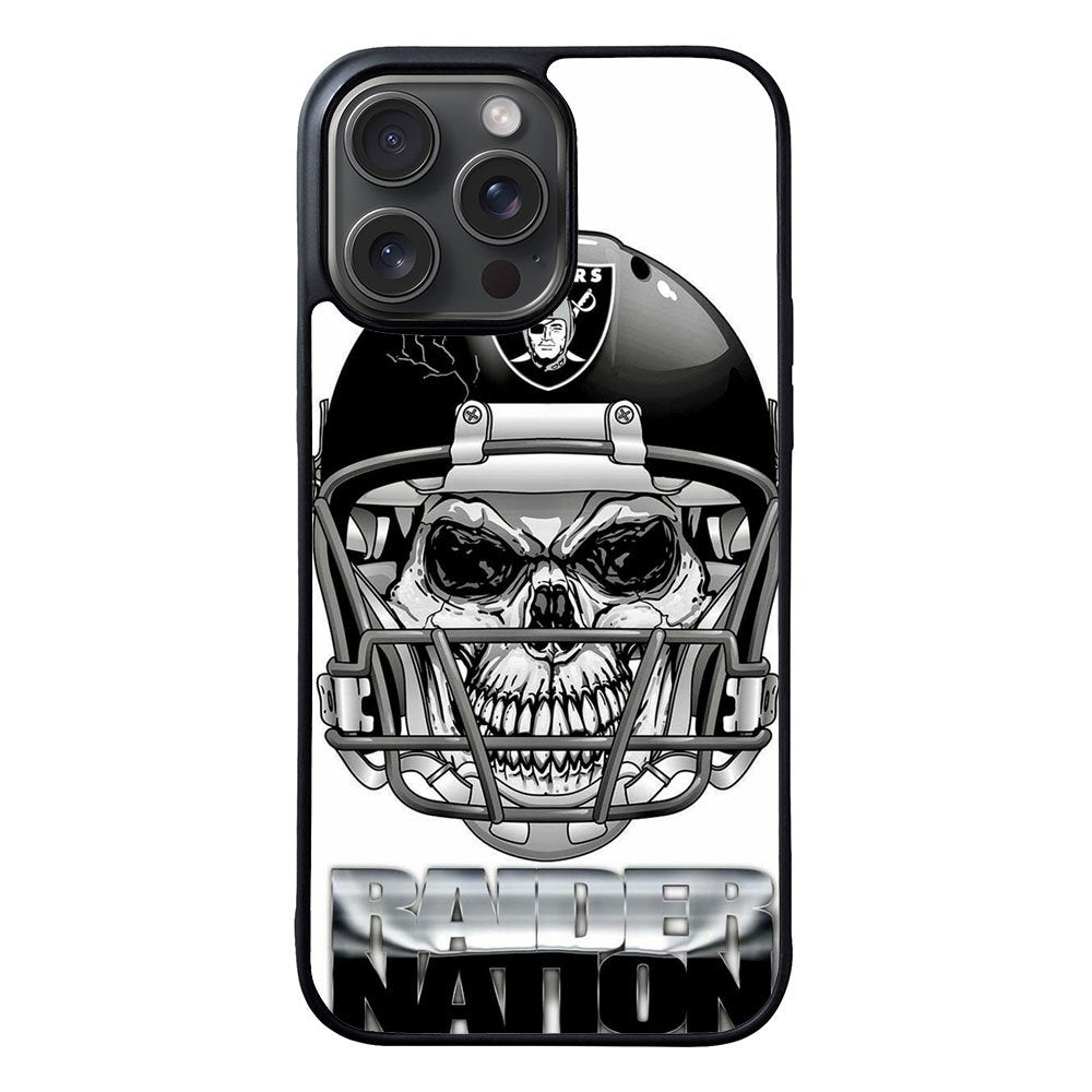 Oakland Raiders Nation Case iPhone 15 Pro BC2880
