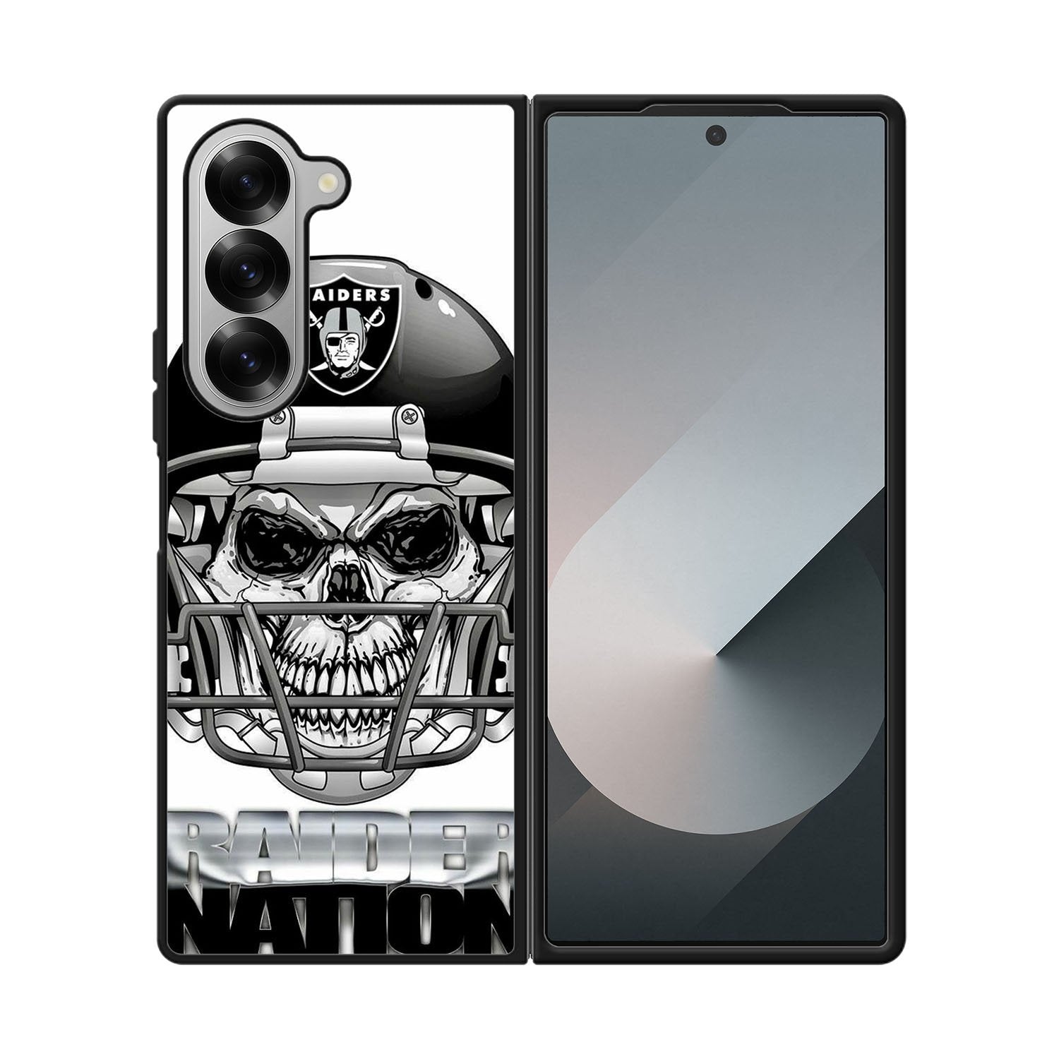 Oakland Raiders Nation Case Samsung Galaxy Z Fold 6 5G BC2880