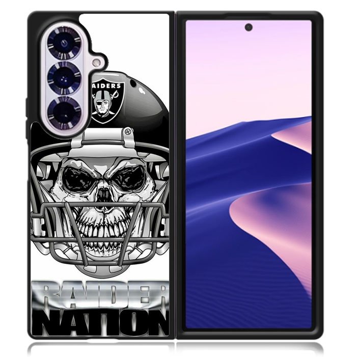 Oakland Raiders Nation Samsung Galaxy Z Fold 7 5G Case BC2880