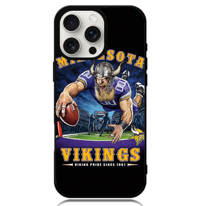 Minnesota Vikings Pride Since 1961 Case iPhone 16 Pro Max BC2871