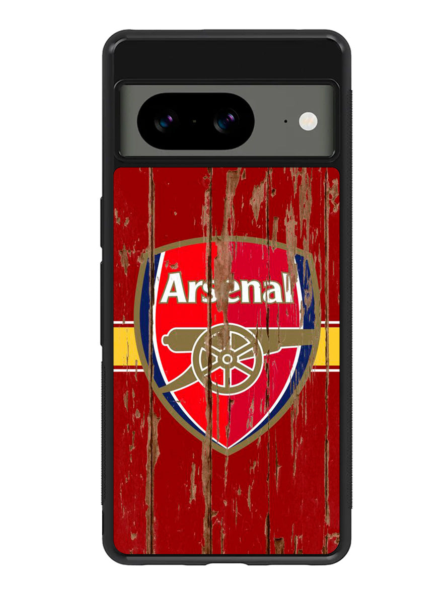 Arsenal Logo In The Wood Google Pixel 8a Case