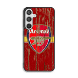 Arsenal Logo In The Wood Samsung Galaxy A26 Case FE5562