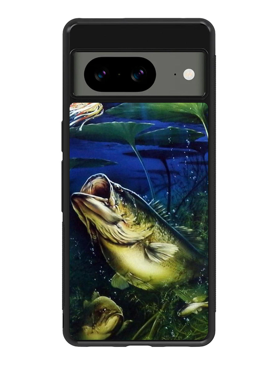Bass Fishing Largemouth Fish Google Pixel 8a Case