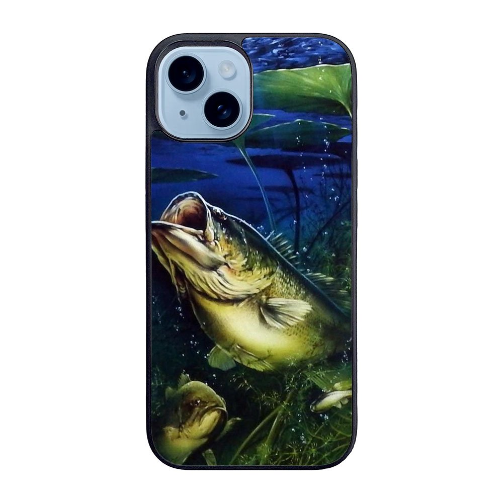 Bass Fishing Largemouth Fish Case iPhone 15 BC2824