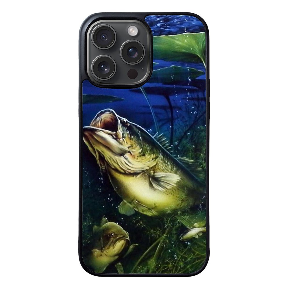 Bass Fishing Largemouth Fish Case iPhone 15 Pro Max BC2824