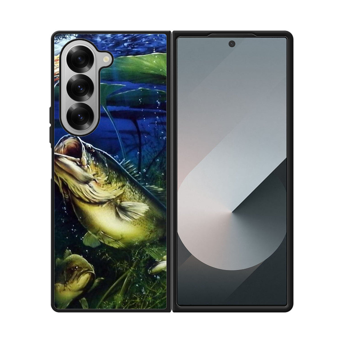 Bass Fishing Largemouth Fish Case Samsung Galaxy Z Fold 6 5G BC2824