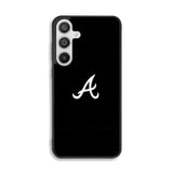 Atlanta braves logo black Samsung Galaxy A26 Case FE6740