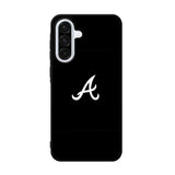 Atlanta braves logo black Samsung Galaxy A36 Case FE6740