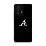 Atlanta braves logo black Motorola Moto G Power 5G 2024 Case FE5246
