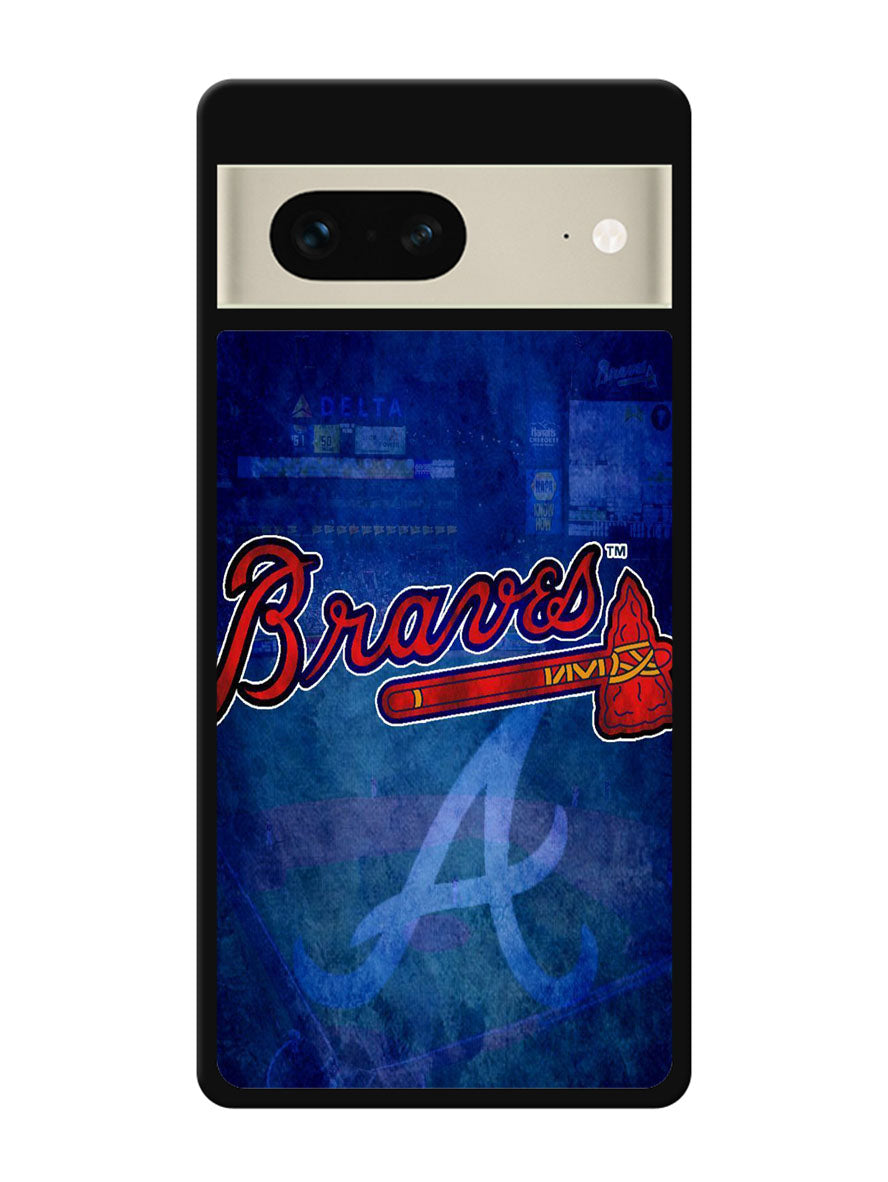 Atlanta braves wallpaper Google Pixel 7 Case
