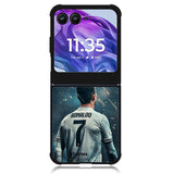 Cristiano Ronaldo 1st Motorola Moto Razr 2024 , Moto Razr 50 Case
