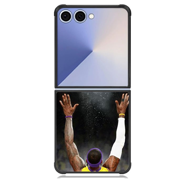 Lebron James Powder Lakers Samsung Galaxy Z Flip 7 Case BC2864