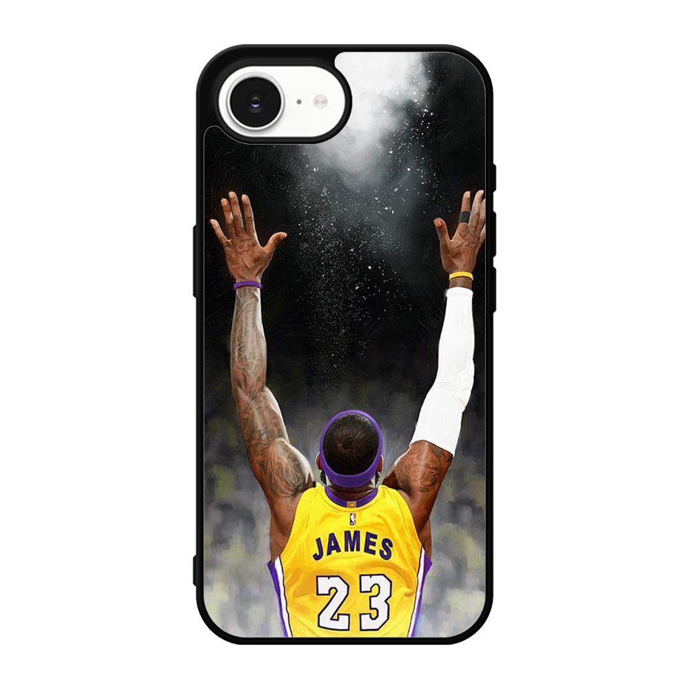 Lebron James Powder Lakers iPhone 16e Case BC2864