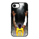 Lebron James Powder Lakers iPhone 16e Case BC2864