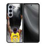 Lebron James Powder Lakers Case Samsung Galaxy z Fold 5 5G BC2864