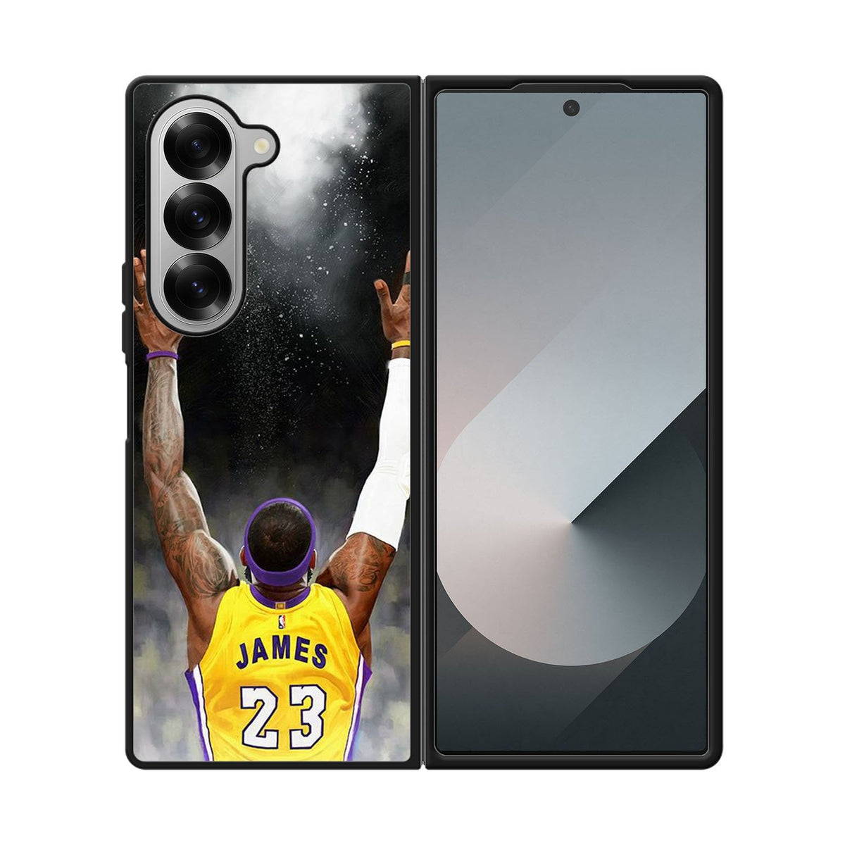 Lebron James Powder Lakers Case Samsung Galaxy Z Fold 6 5G BC2864