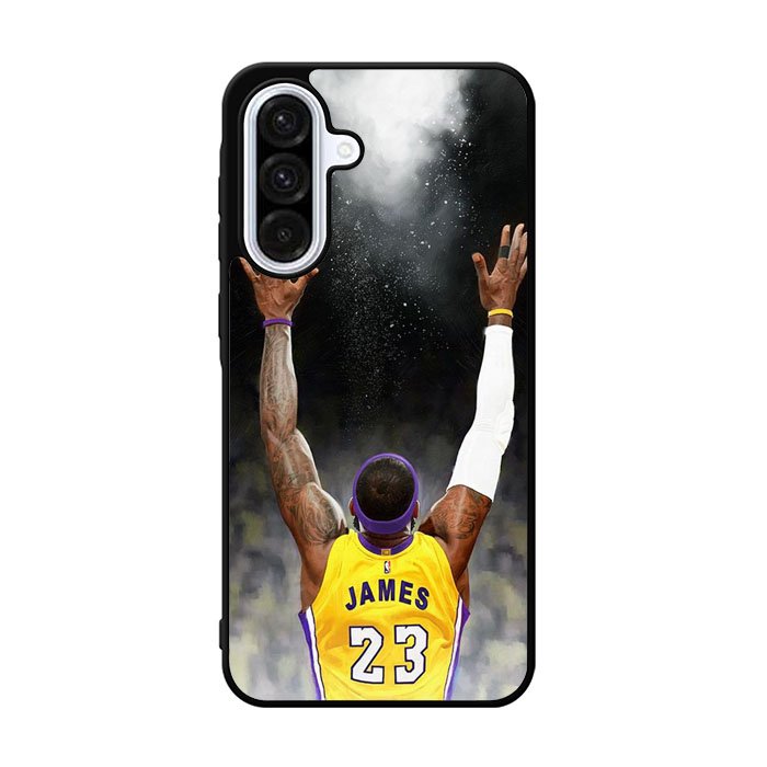 Lebron James Powder Lakers Samsung Galaxy A36 Case BC2864
