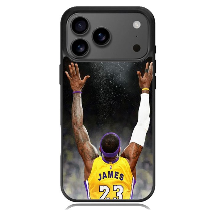 Lebron James Powder Lakers iPhone 17 Pro Case BC2864