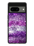 Pink Purple Silver Bling Sparkling Sparkles Google Pixel 8a Case