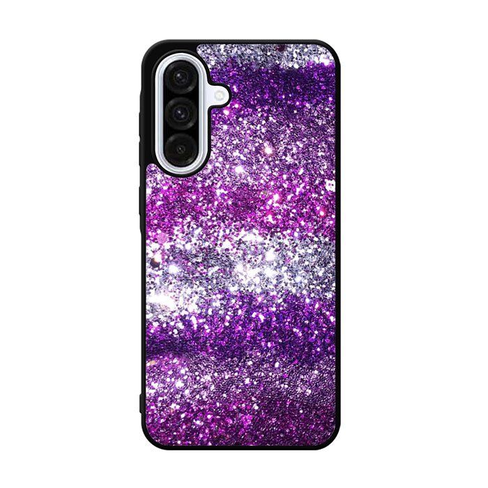 Pink Purple Silver Bling Sparkling Sparkles Samsung Galaxy A36 Case FE0541