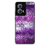 Pink Purple Silver Bling Sparkling Sparkles Motorola Moto Edge 2024 Case FE7049