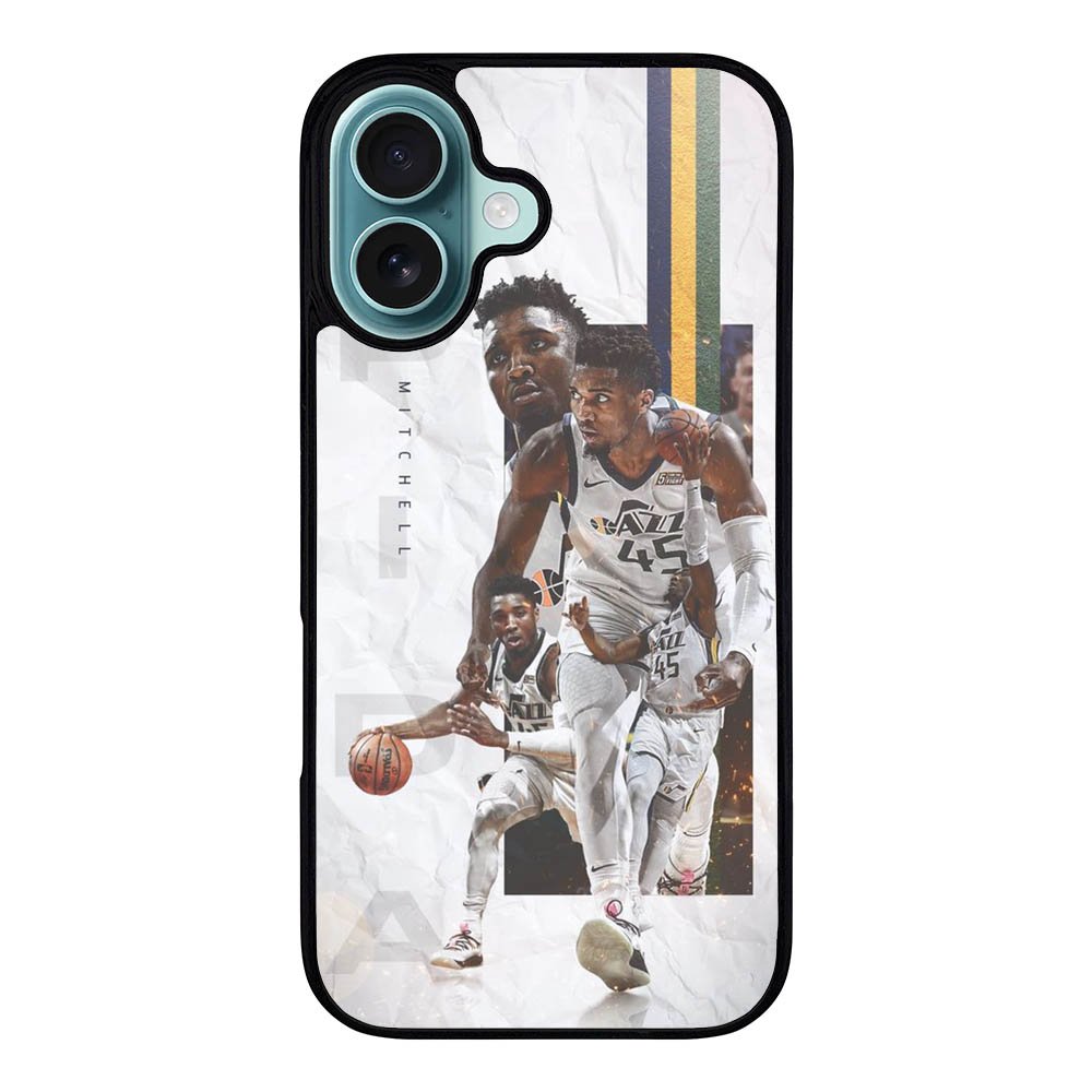 Donovan Mitchell NBA Case iPhone 16 Plus BC2927